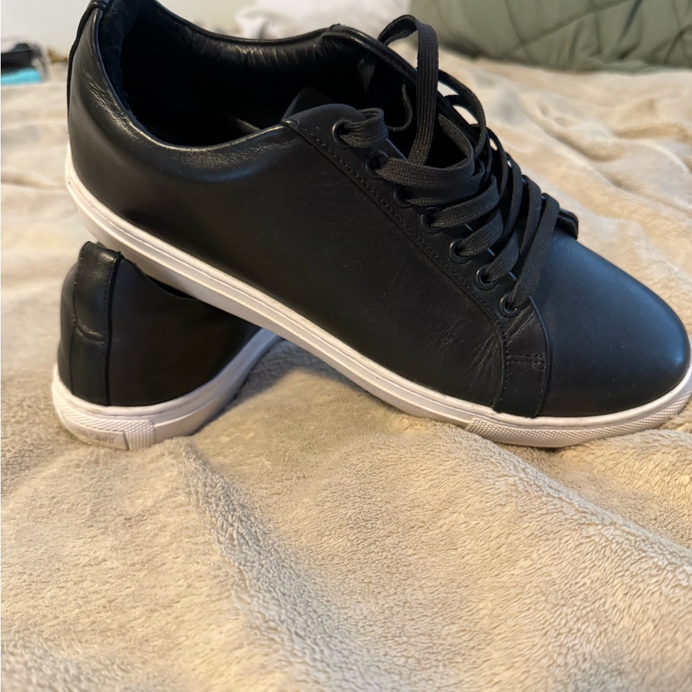 Thursday Boot Company Women's Black Leather Sneakers